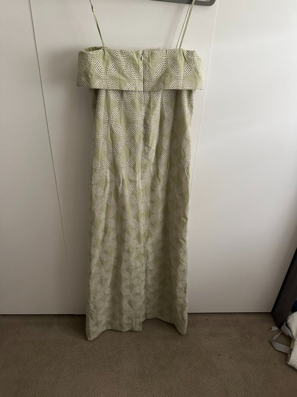 FAITHFULL Bea Broderie Anglaise Cotton Voile Maxi Dress – US 4 / S – NWT - Picture 2 of 7